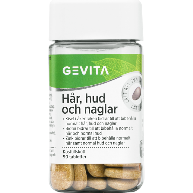 Gevita Hår, Hud & Naglar 90 st • Hitta bästa pris »