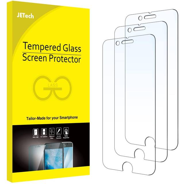 JeTech Tempered Glass Screen Protector for iPhone 12/12 Pro 3-Pack • Pris »