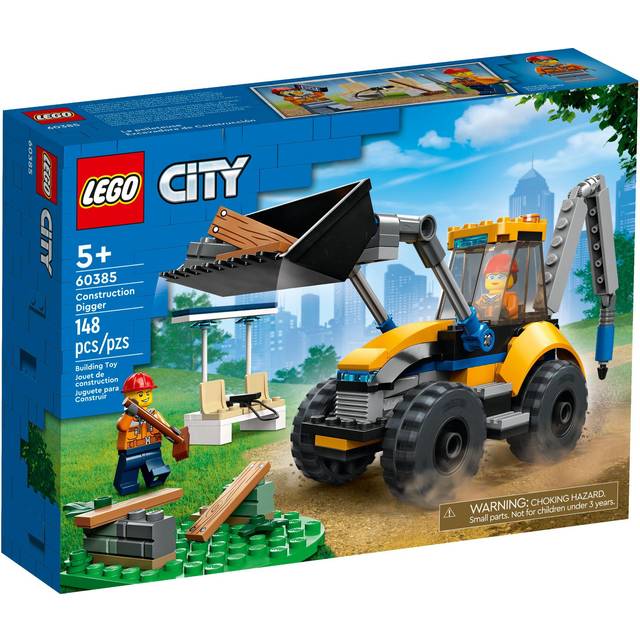 Lego City Construction Digger 60385 • Se priser nu »
