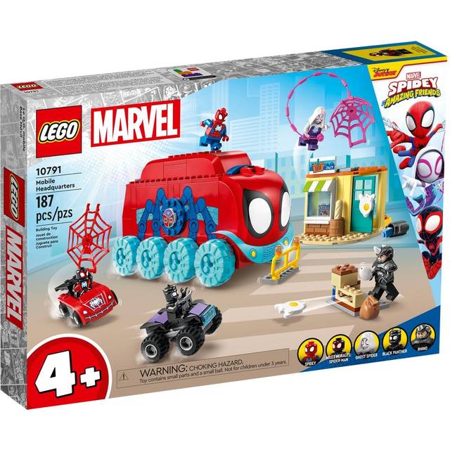 Lego Marvel Spiderman Team Spideys Mobile Headquarters 10791 • Pris »