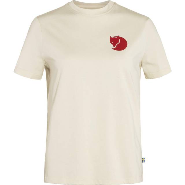 Fjällräven T-shirt Foxy Boxy Chalk White • Priser »