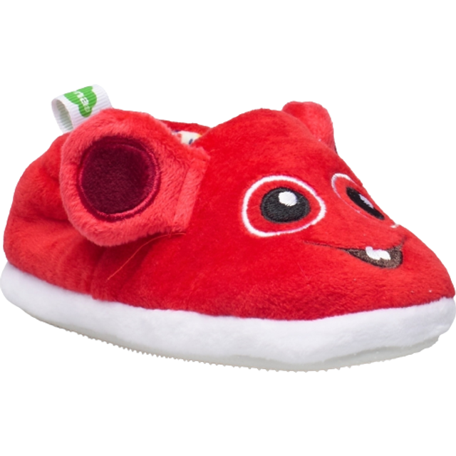 Babblarna Baby Slippers Bobbo - Red • Se priser nu »