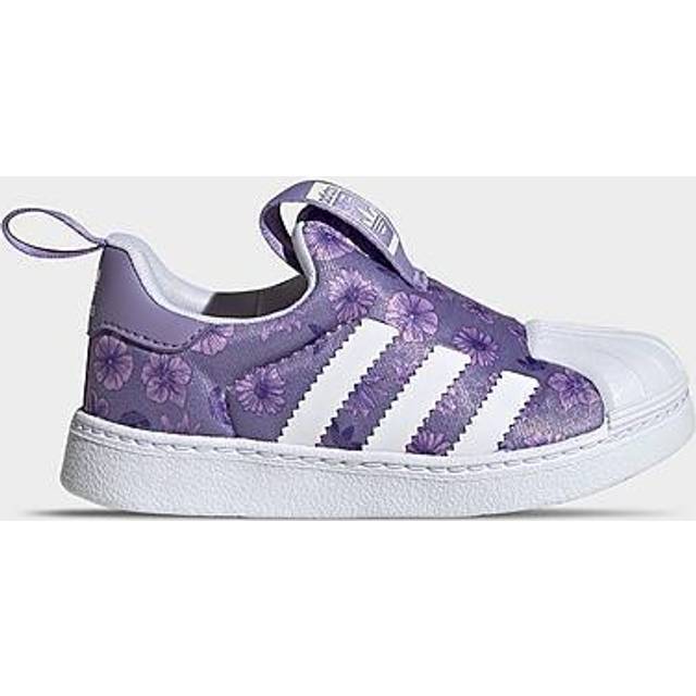 Adidas Girls Superstar 360 Girls' Toddler Shoe Purple/White 10.0 • Pris »