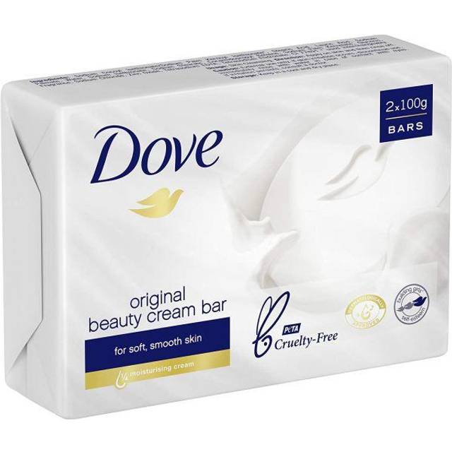 Dove Beauty Cream Bar Soap 100g 2-pack • Se priser »