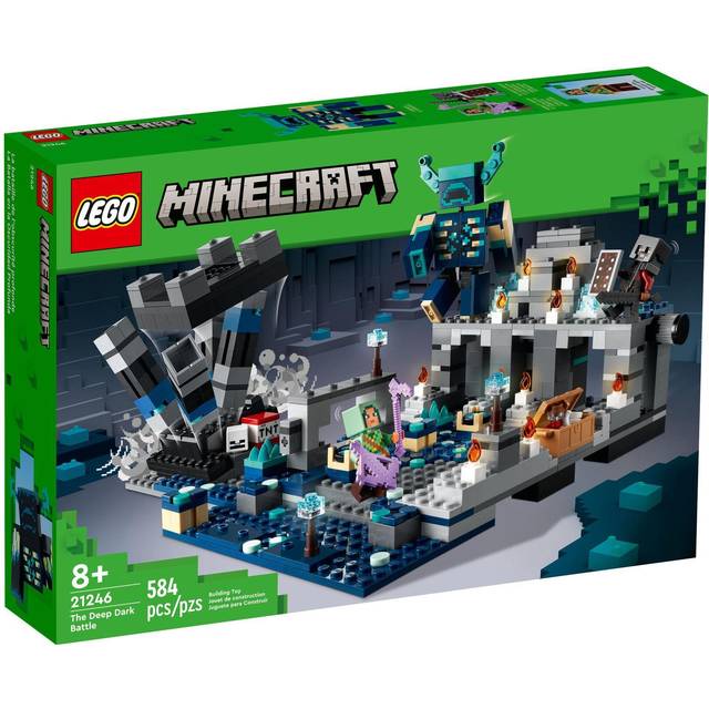 Lego Minecraft The Deep Dark Battle 21246 • Pris »