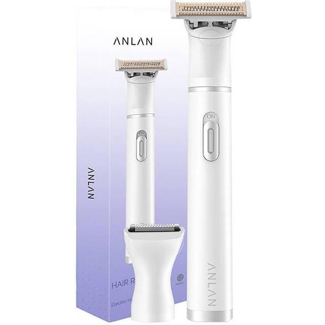 Face and body trimmer with two heads ANLAN • Pris »