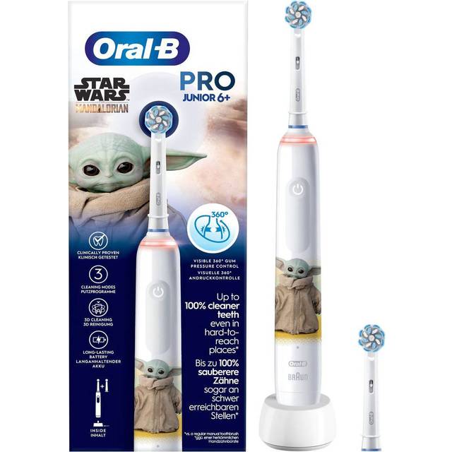 Oral-B Pro Junior Star Wars eltandborste 6 år • Pris »