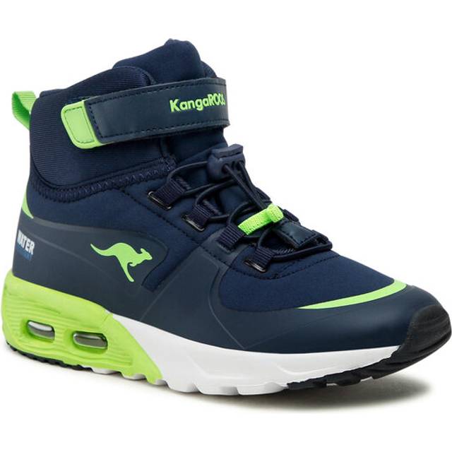 KangaROOS kx-hydro unisex – barn Sneaker, Dk Navy Lime • Pris »
