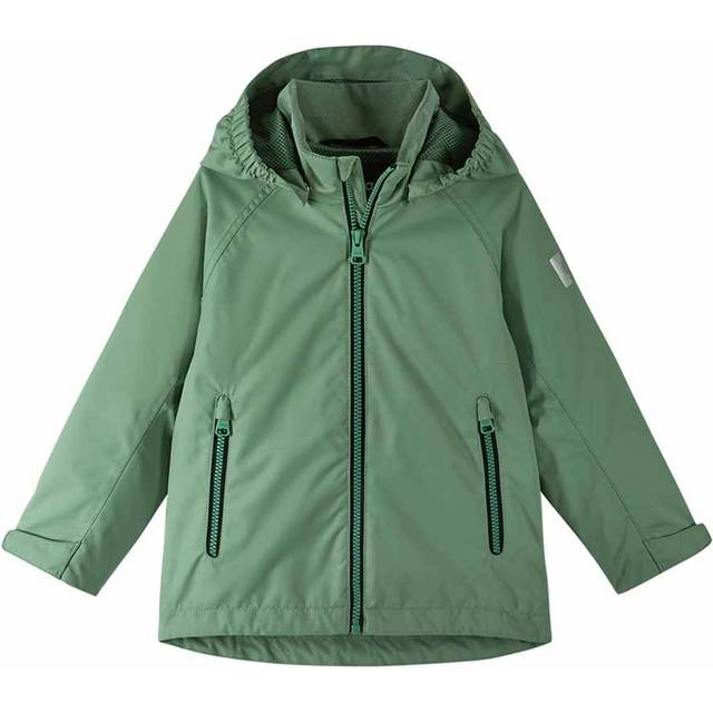 Reima Kid's Waterproof Fall Jacket Soutu - Green Clay (5100169A-8680) •  Pris »