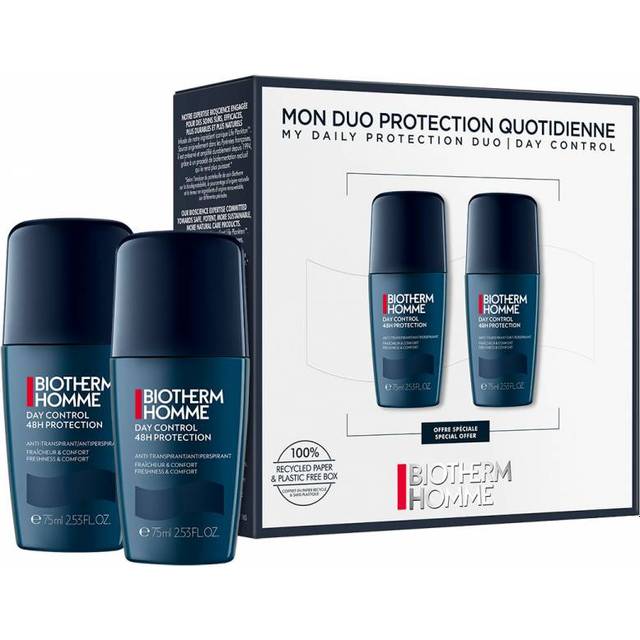Biotherm Homme 48H Day Control Deo Roll-on 75ml 2-pack • Pris »