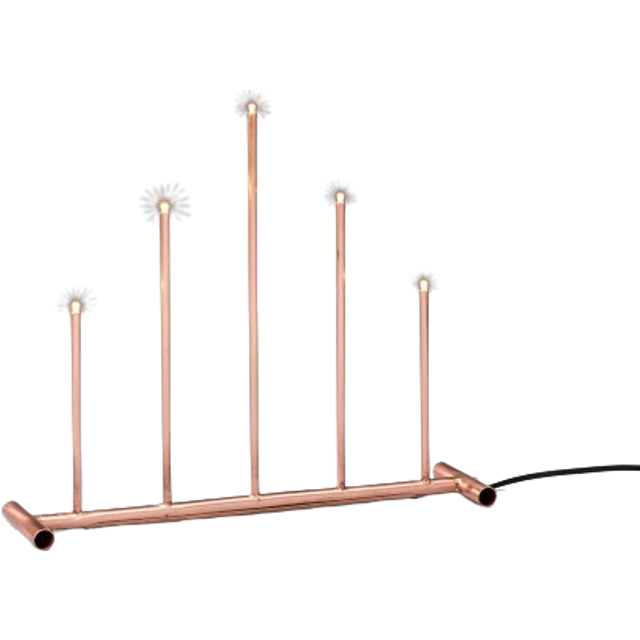 Gnosjö Konstsmide 5L Tube Copper Adventsljusstake 42cm • Pris »